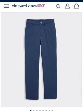 Vineyard Vines Boys On The Go Navy Straight Jeans